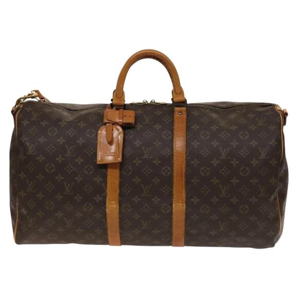 LOUIS VUITTON Monogram Keepall Bandouliere 55 Boston Bag M41414 - Picture 2 of 16